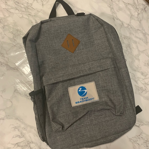 Team Beachbody Backpack Small water stain on front tag otherwise brand new - Picture 1 of 5